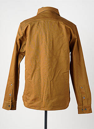 Veste casual fermeture boutonnée sur le devant marron IRON AND RESIN homme