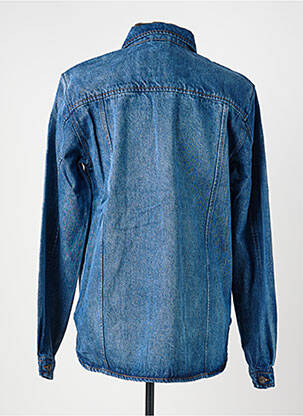 Veste casual fermeture boutonnée sur le devant bleu IRON AND RESIN homme