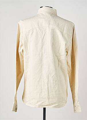 Veste casual fermeture boutonnée sur le devant beige IRON AND RESIN homme