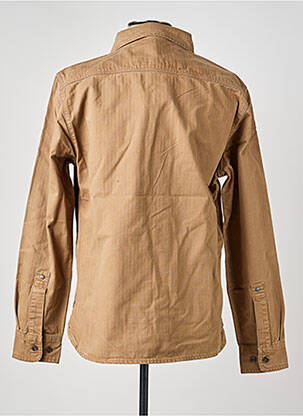 Veste casual fermeture boutonnée sur le devant marron IRON AND RESIN homme