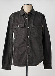 Veste casual fermeture boutonnée sur le devant noir IRON AND RESIN homme