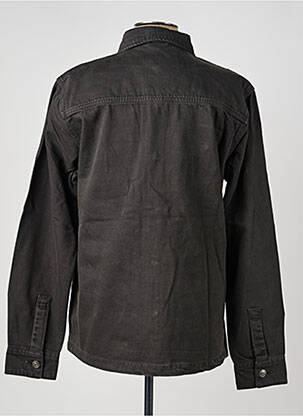 Veste casual fermeture boutonnée sur le devant noir IRON AND RESIN homme