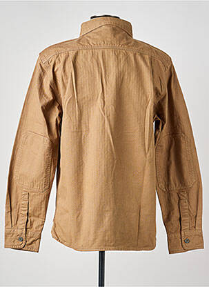 Veste casual coupe droite marron IRON AND RESIN homme