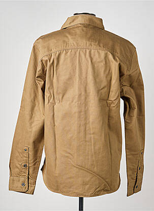 Veste casual fermeture boutonnée sur le devant marron IRON AND RESIN homme