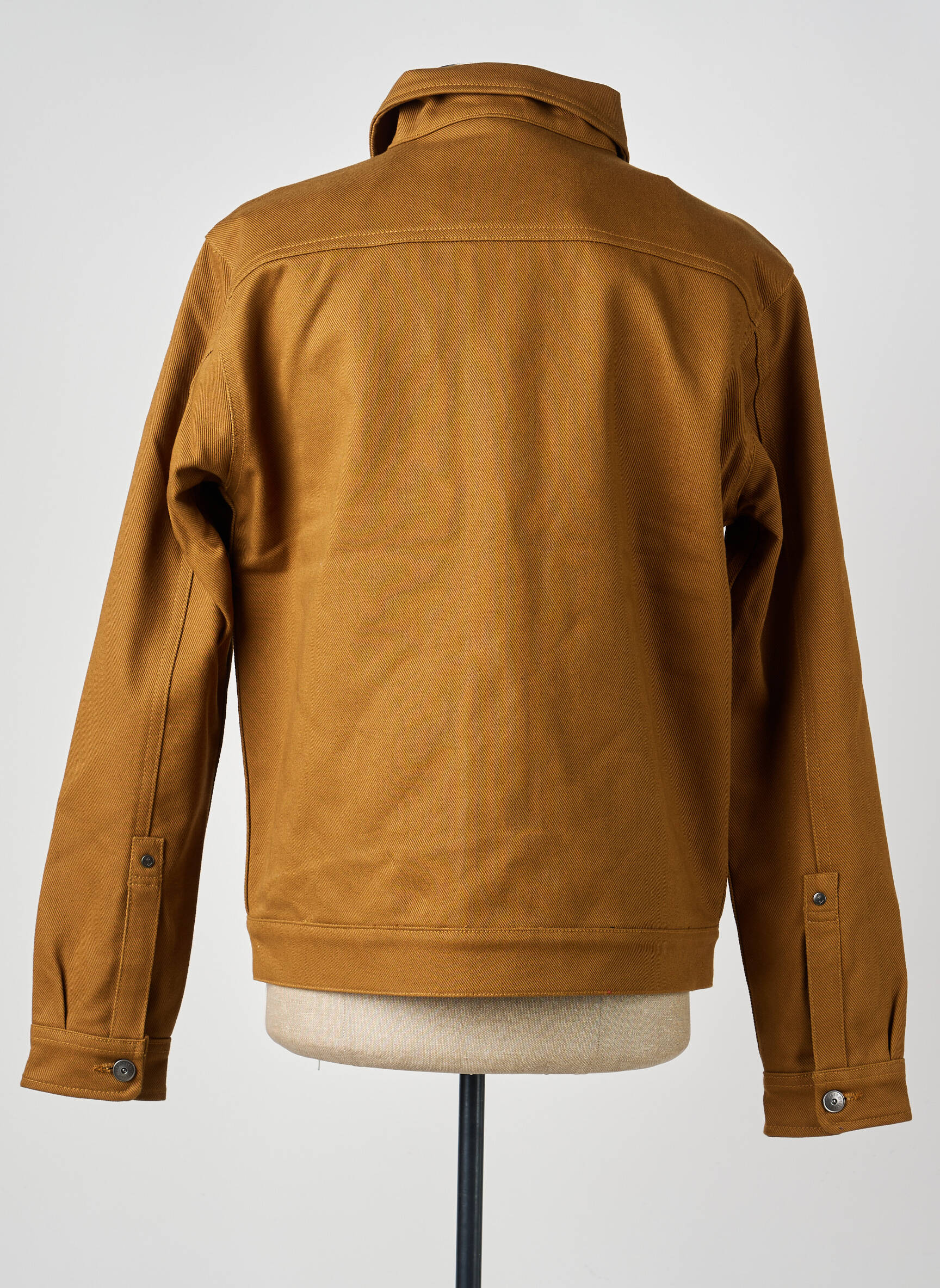 Veste casual fermeture boutonnée sur le devant marron IRON AND RESIN homme