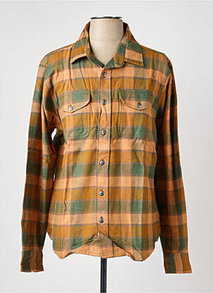 Chemise manches longues poches vert IRON AND RESIN homme