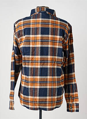 Chemise manches longues poches bleu IRON AND RESIN homme
