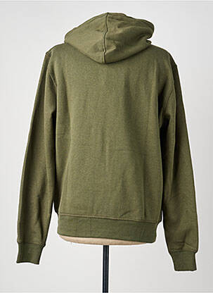 Veste casual resserrée sur le bas vert IRON AND RESIN homme