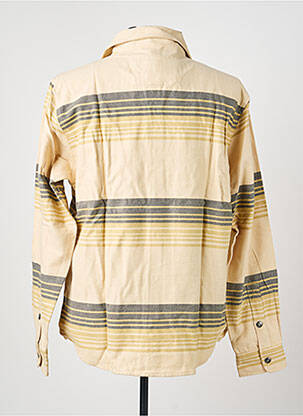 Chemise manches longues imprimé fantaisie beige IRON AND RESIN homme