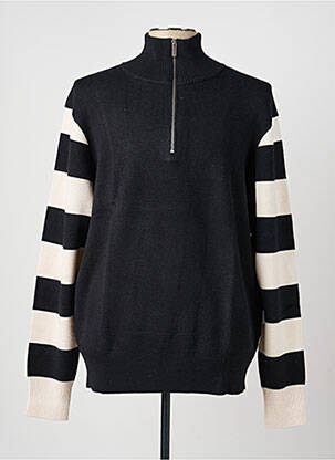Pull stretch manches longues noir IRON AND RESIN homme
