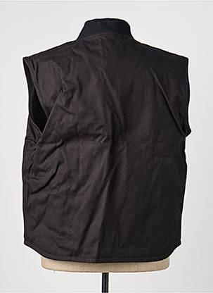 Doudoune poches sans capuche noir IRON AND RESIN homme