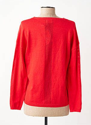 Pull stretch manches longues rouge JULIE GUERLANDE femme
