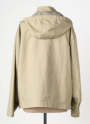 Coupe-vent poches a capuche vert JULIE GUERLANDE femme