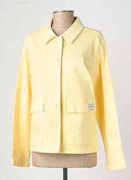Veste casual coupe droite jaune C'EST BEAU LA VIE femme