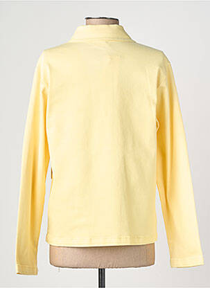 Veste casual coupe droite jaune C'EST BEAU LA VIE femme