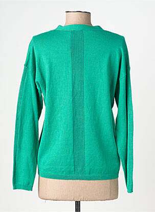Gilet manches longues stretch vert JULIE GUERLANDE femme