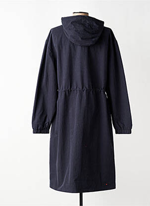 Parka manches longues a capuche bleu C'EST BEAU LA VIE femme