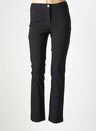 Jeans coupe slim stretch noir JULIE GUERLANDE femme