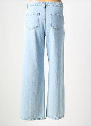 Jeans coupe large stretch taille normale bleu C'EST BEAU LA VIE femme