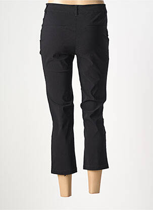 Pantacourt stretch taille normale noir JULIE GUERLANDE femme