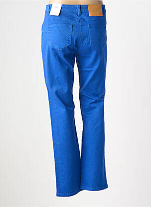 Jeans coupe droite stretch taille normale bleu C'EST BEAU LA VIE femme