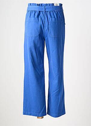 Jeans coupe large poches taille haute bleu C'EST BEAU LA VIE femme
