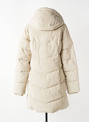 Doudoune poches a capuche beige RAGWEAR femme