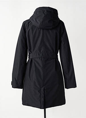 Doudoune poches a capuche noir RAGWEAR femme