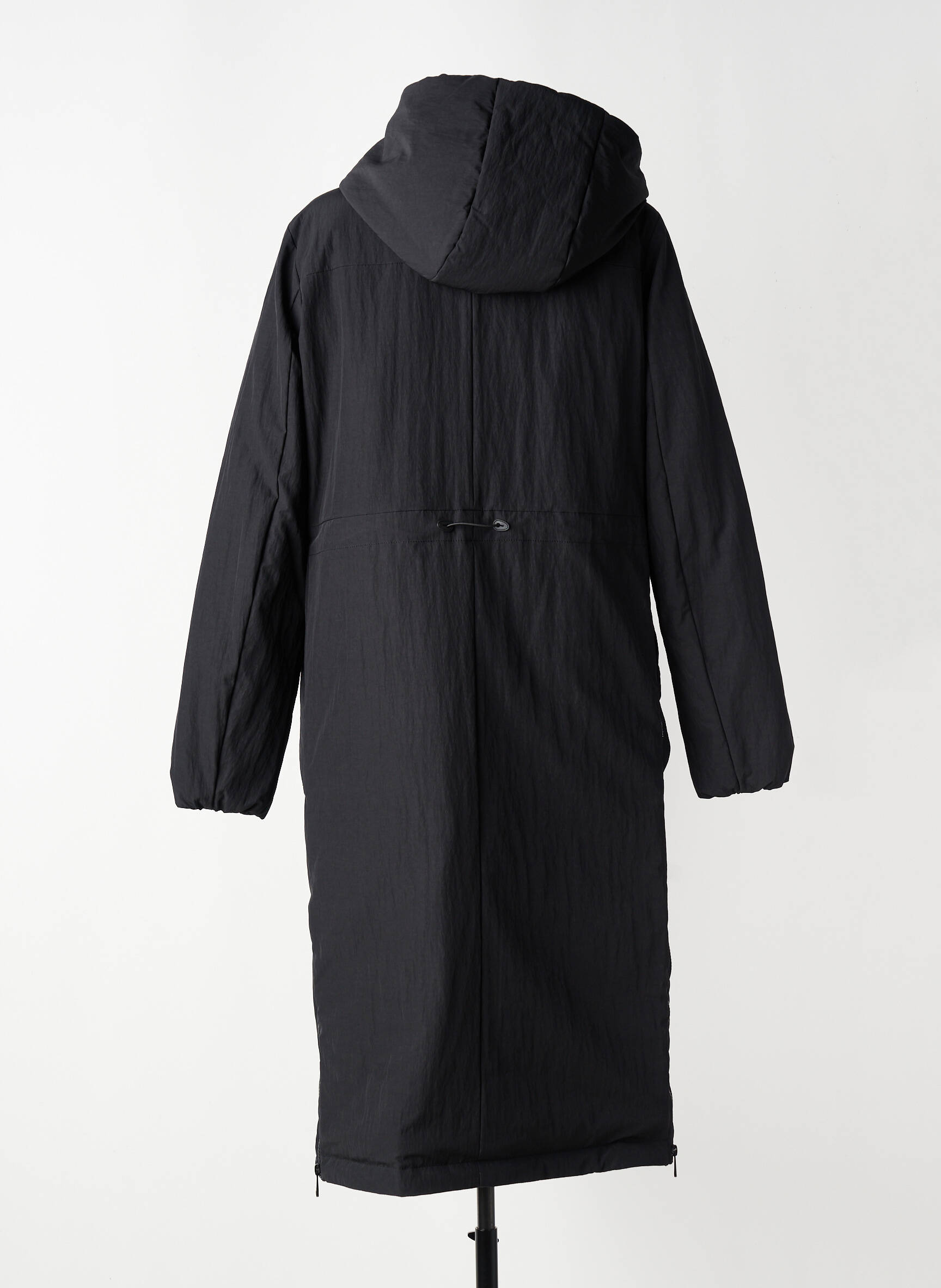 Doudoune manches longues a capuche noir RAGWEAR femme