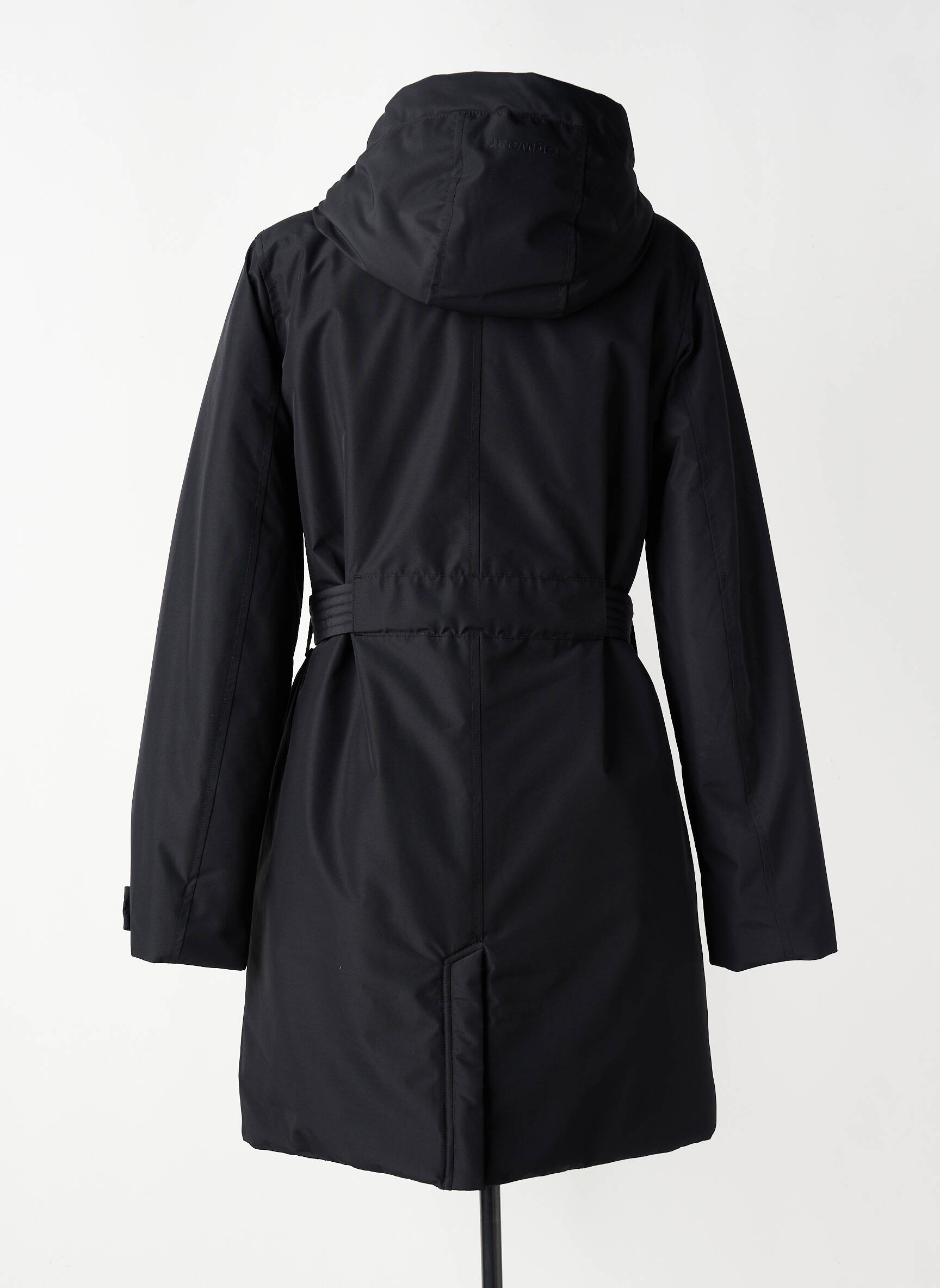 Doudoune poches a capuche noir RAGWEAR femme