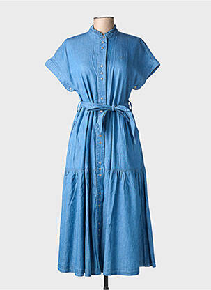 Robe mi-longue manches courtes manches courtes bleu RAGWEAR femme
