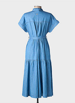 Robe mi-longue manches courtes manches courtes bleu RAGWEAR femme