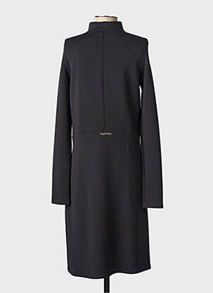 Robe mi-longue manches longues manches longues noir RAGWEAR femme