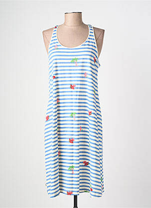 Robe mi-longue sans manche sans manche bleu RAGWEAR femme