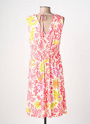 Robe courte sans manche sans manche rose RAGWEAR femme