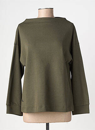 Sweat-shirt stretch manches longues vert RAGWEAR femme