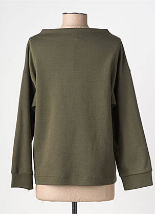 Sweat-shirt stretch manches longues vert RAGWEAR femme