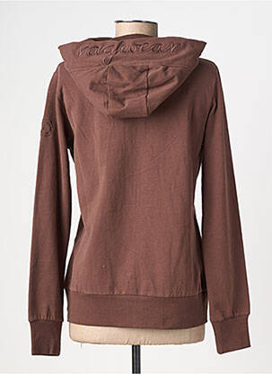 Veste casual fermeture zippée sur le devant marron RAGWEAR femme