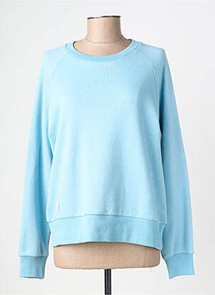 Sweat-shirt stretch manches longues bleu RAGWEAR femme