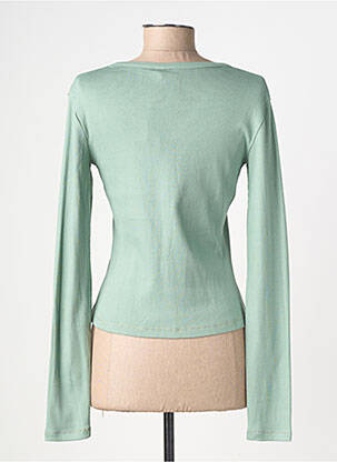 Gilet manches longues stretch vert RAGWEAR femme