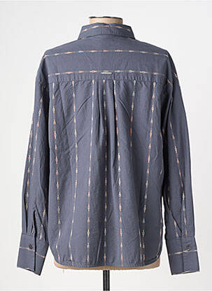 Chemisier coupe droite manches longues gris RAGWEAR femme