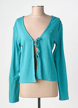 Gilet manches longues stretch vert RAGWEAR femme
