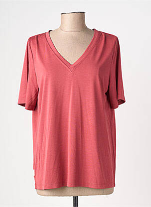 T-shirt coupe droite manches courtes orange RAGWEAR femme