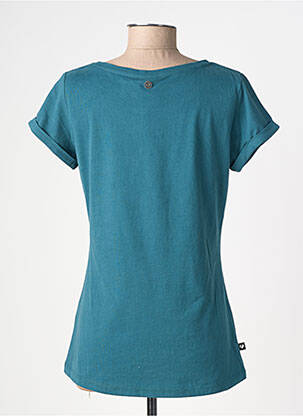 T-shirt stretch manches courtes vert RAGWEAR femme