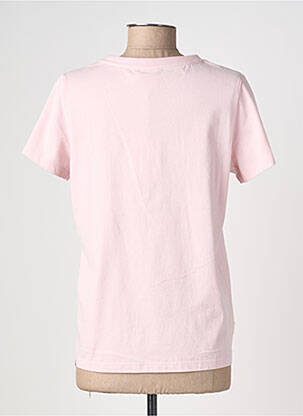 T-shirt stretch manches courtes rose RAGWEAR femme