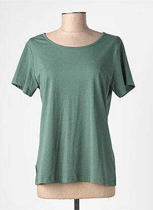 T-shirt stretch manches courtes vert RAGWEAR femme