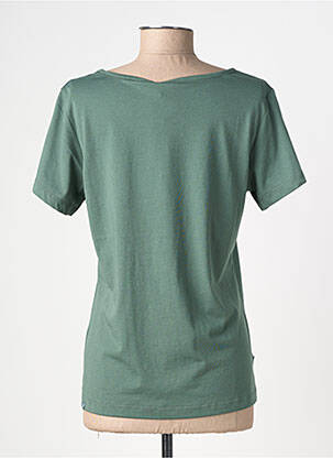 T-shirt stretch manches courtes vert RAGWEAR femme