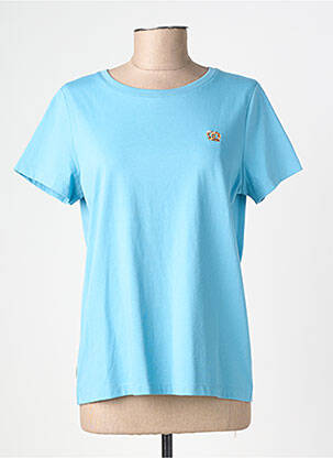 T-shirt stretch manches courtes bleu RAGWEAR femme