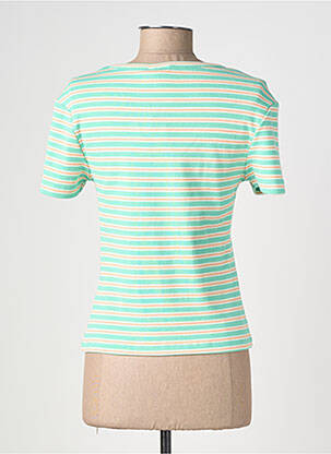T-shirt stretch manches courtes vert RAGWEAR femme