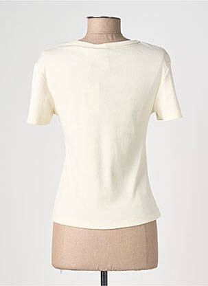 T-shirt stretch manches courtes beige RAGWEAR femme